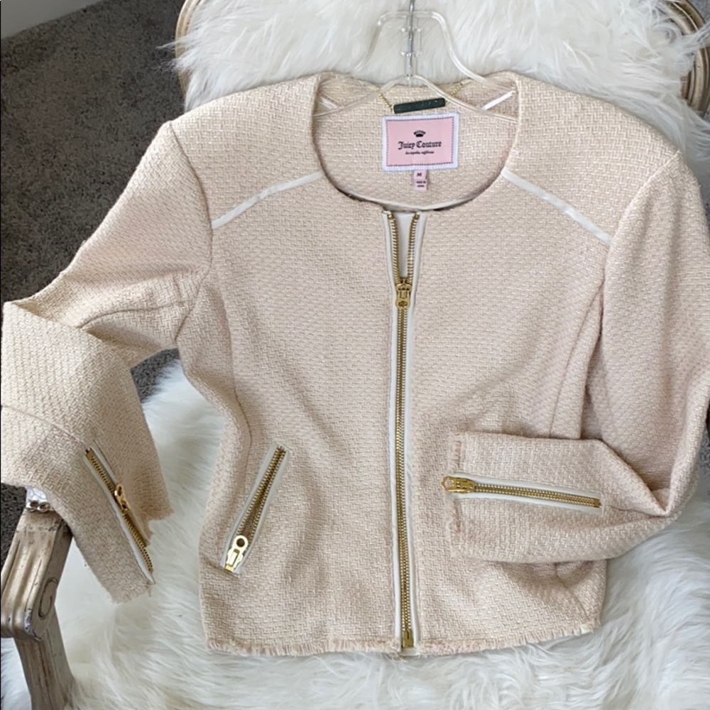 Juicy couture tweed jacket